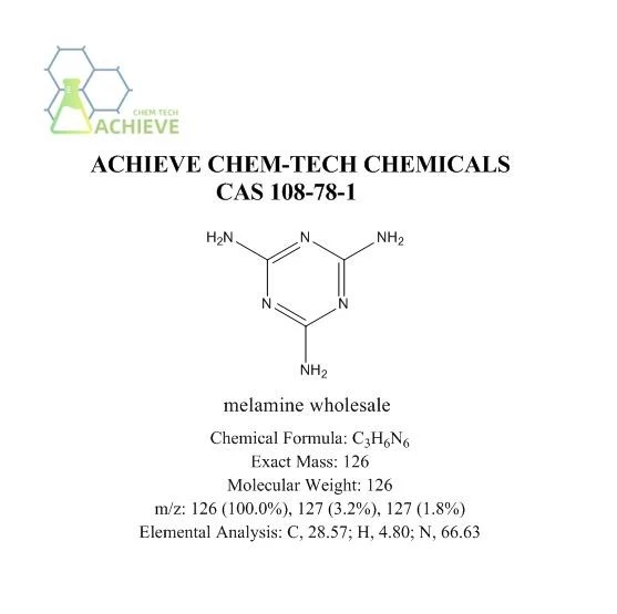 Pure Melamine CAS 108-78-1