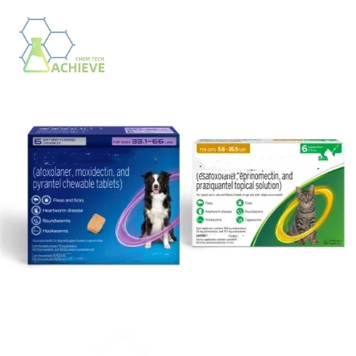 Flea এবং টিক নিয়ন্ত্রণের জন্য Afoxolaner এবং Milbemycin Oxime Chewable ট্যাবলেট