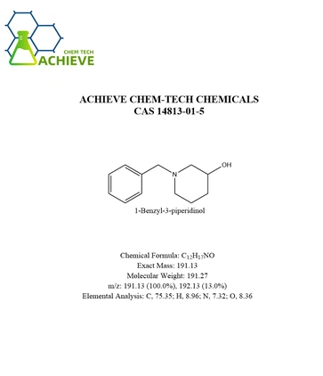 1-Benzyl-3-piperidinol structural formula | Shaanxi BLOOM Tech Co., Ltd 1-Benzyl-3-piperidinol structural formula | Shaanxi BLOOM Tech Co., Ltd