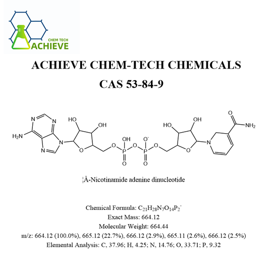 β-Nicotinamide Adenine Dinucleotide CAS 53-84-9 | Shaanxi BLOOM Tech Co., Ltd β-Nicotinamide Adenine Dinucleotide CAS 53-84-9 | Shaanxi BLOOM Tech Co., Ltd